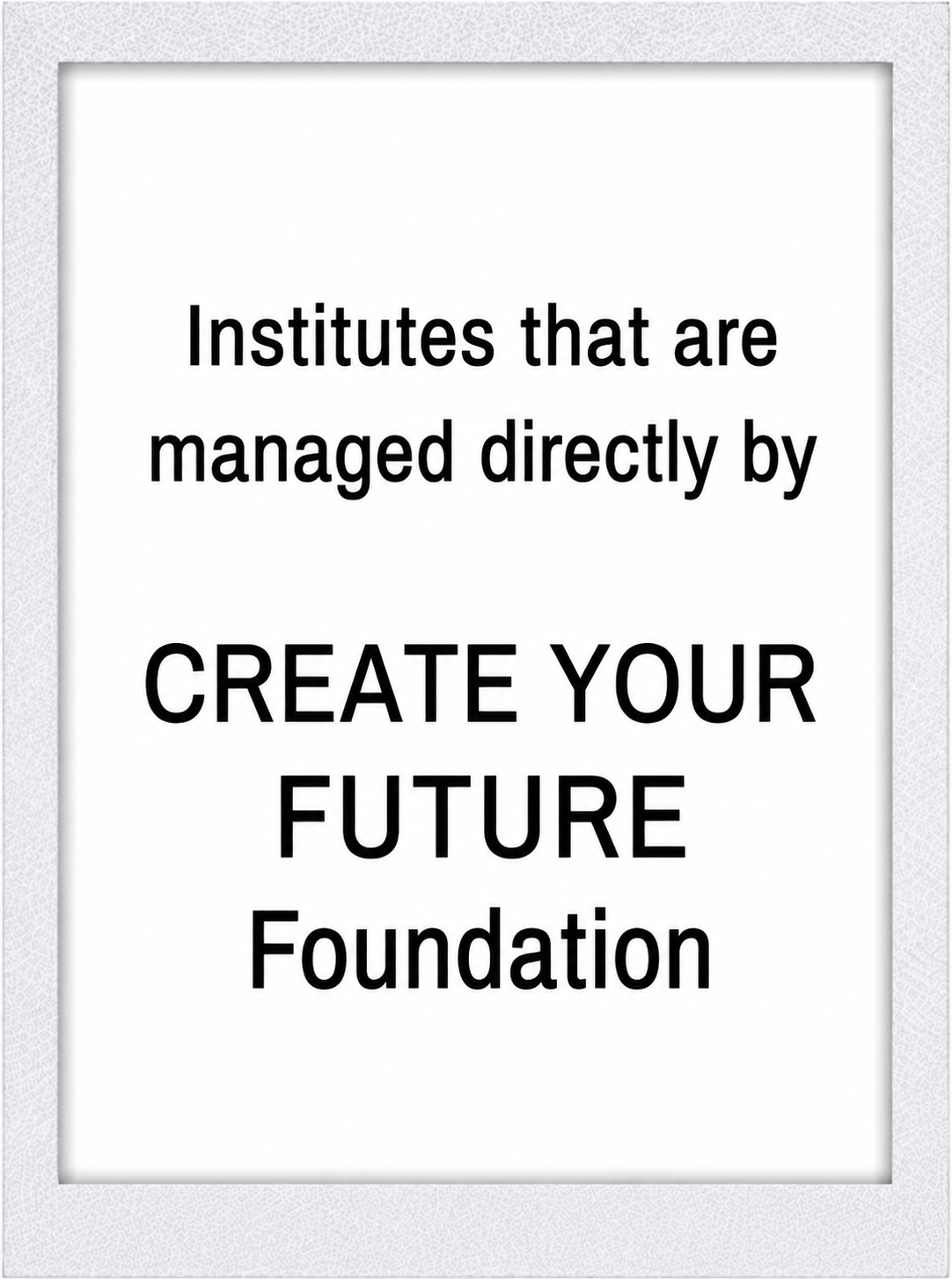 Create Your Future Foundation